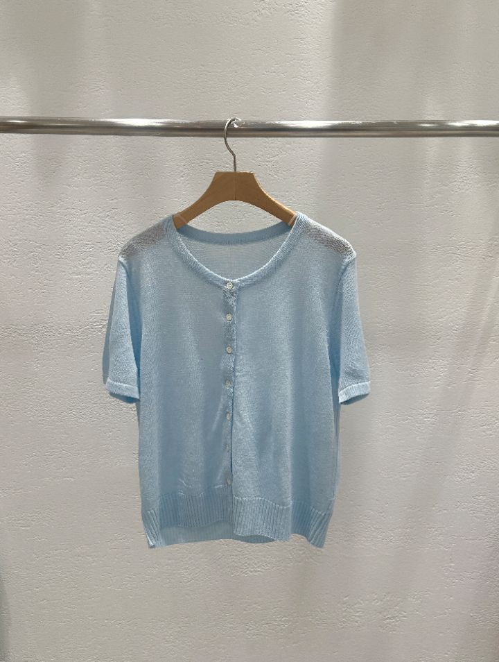 CRONG韓國東大門代購女士新款時尚職業推薦26春夏針織衫開衫CRONG針織衫圖色2