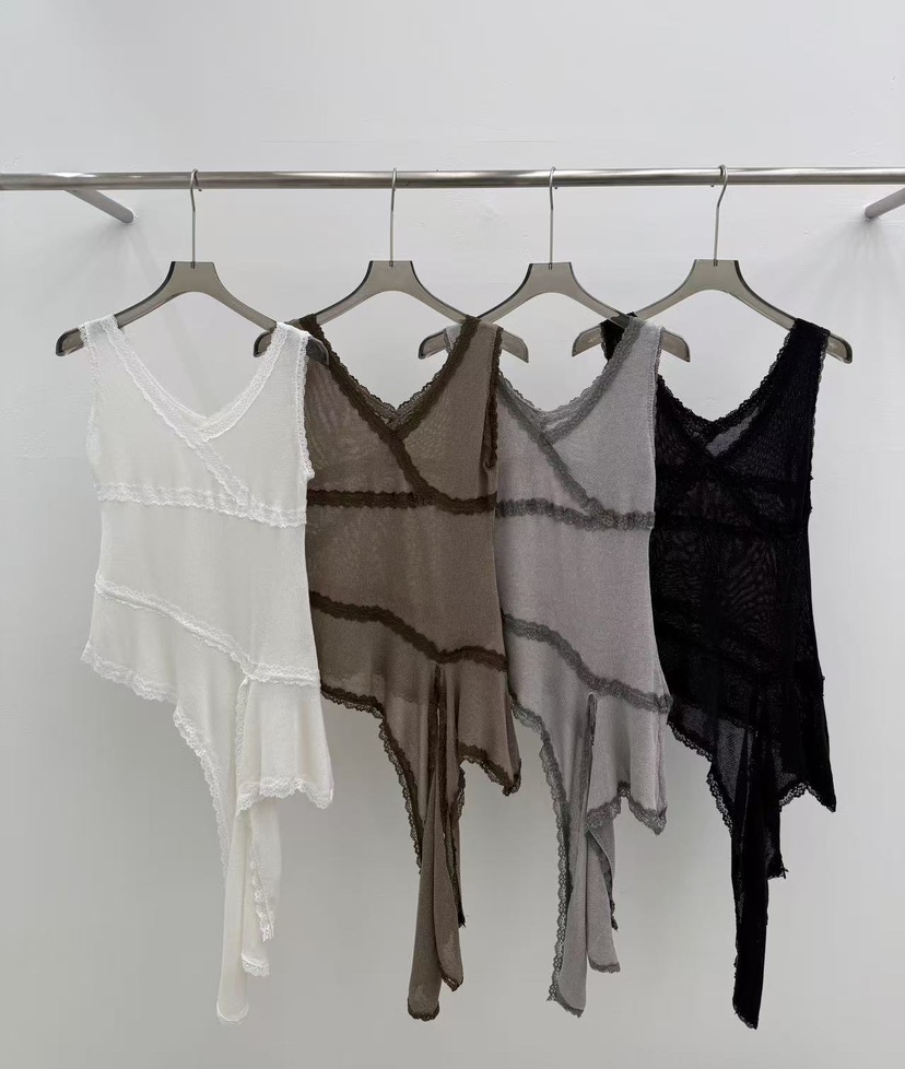 SEARE/PRETZEL東大門直郵女士新款真品熱賣吊帶背心蕾絲SEARE/PRETZEL吊帶/背心