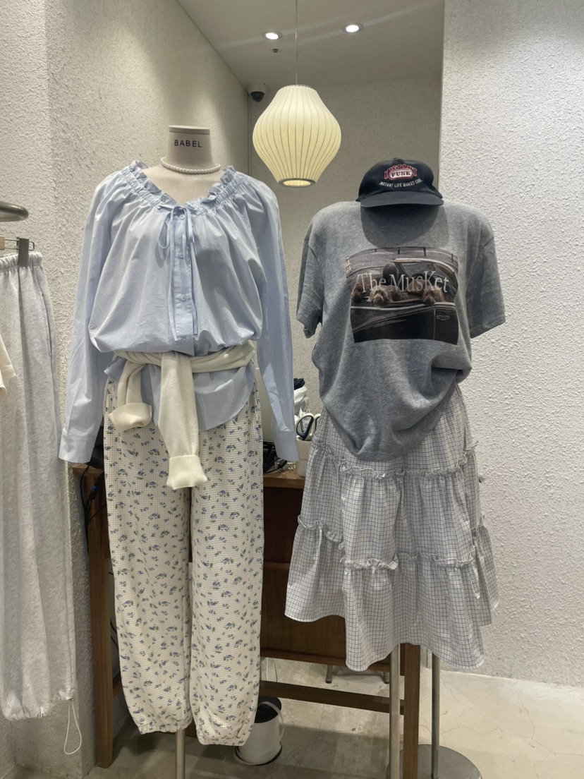 BABEL韓國代購女士新品熱賣26春夏職業人氣時尚襯衫蕾絲衫BABEL襯衫/蕾絲衫