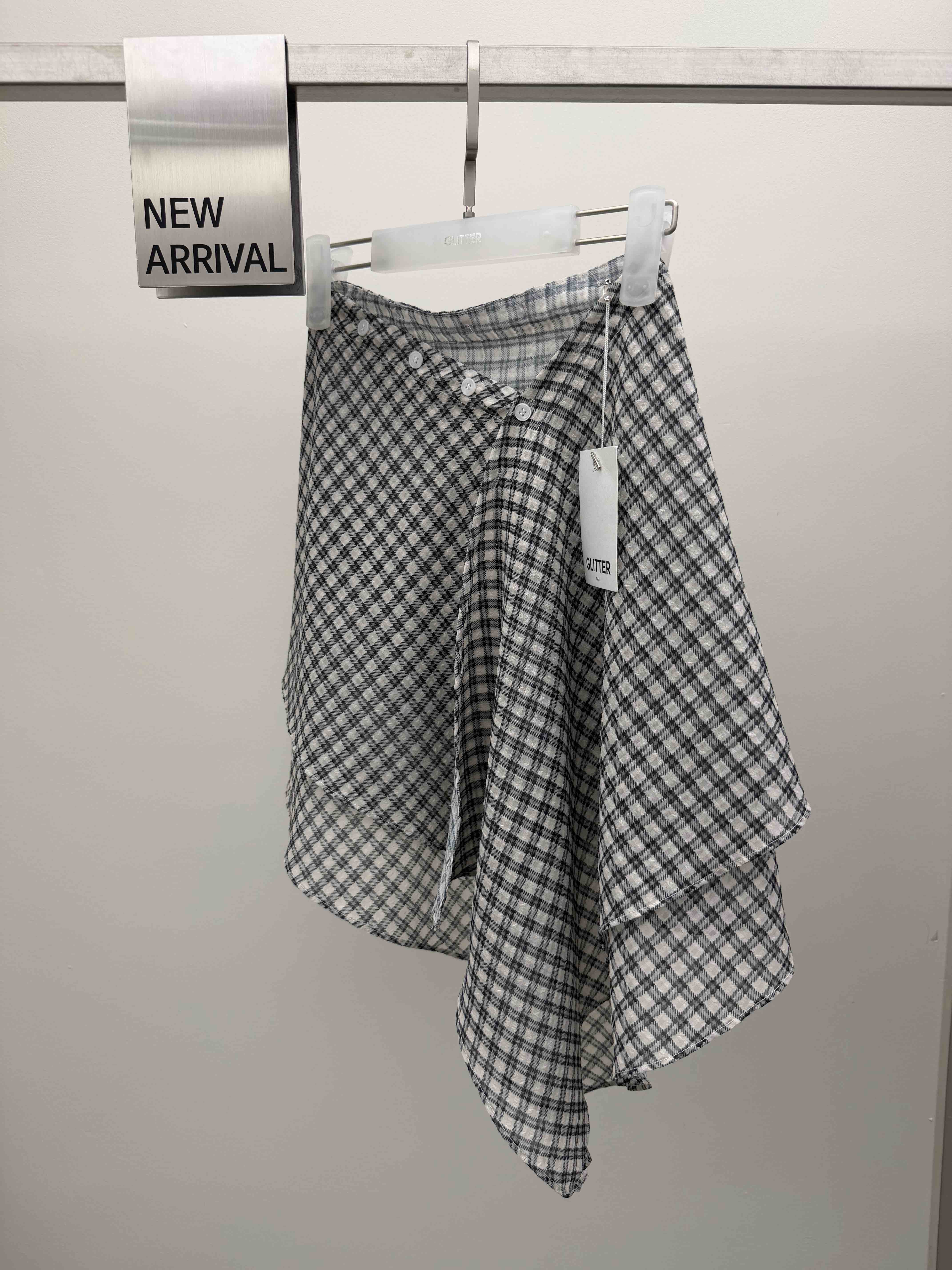 GLITTER東大門代購女士新款職業真品推薦人氣時尚休閑短裙GLITTER短裙圖色1