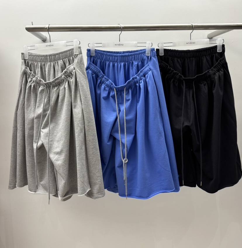 INTHEEND韓國代購女裝新品推薦人氣時尚休閑職業休閑褲雙層INTHEEND休閑褲