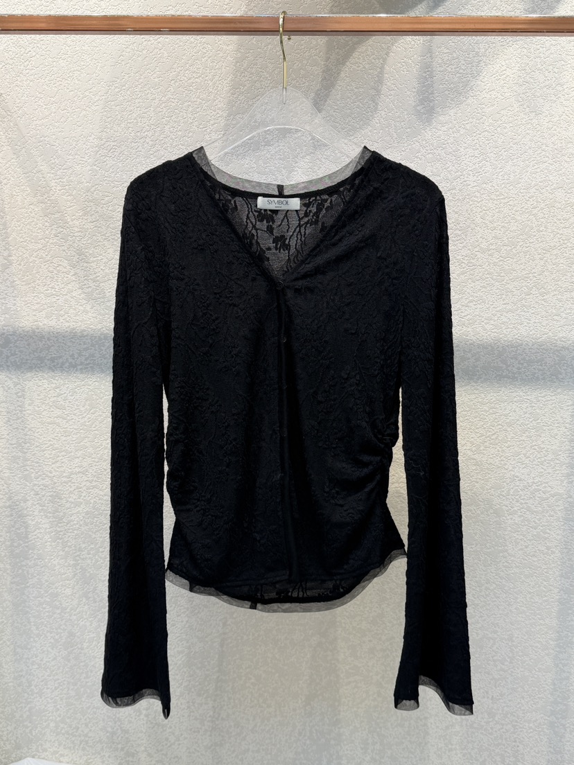 SYMBOL東大門直郵女裝新款人氣熱賣休閑職業26春夏襯衫蕾絲衫SYMBOL襯衫/蕾絲衫圖色2