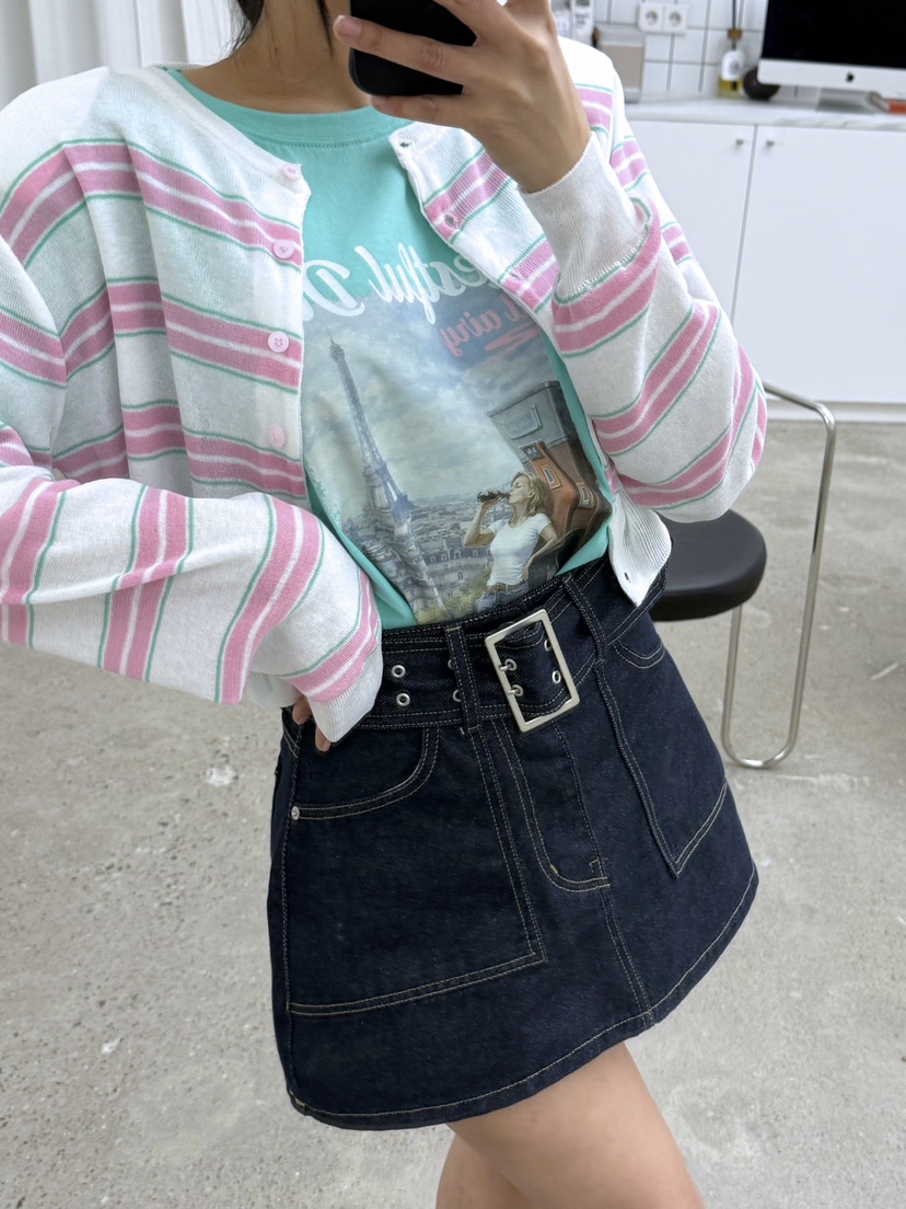 AB東大門實拍女士新款真品推薦熱賣休閑職業26春夏長袖T恤AB長袖T恤