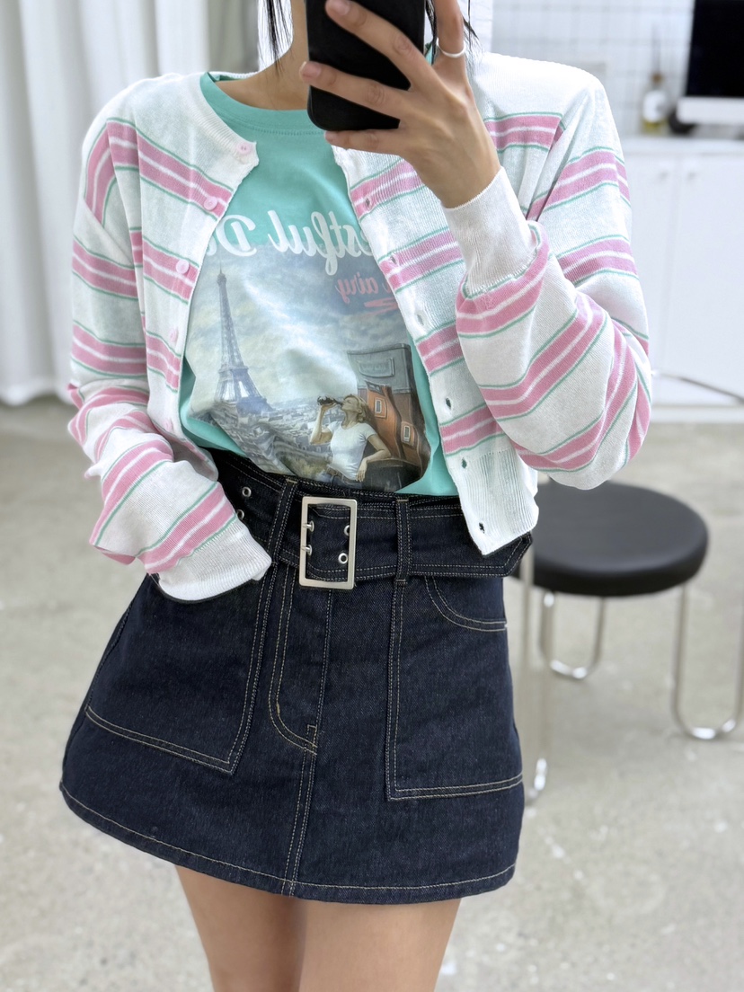 AB東大門實拍女士新款真品推薦熱賣休閑職業26春夏長袖T恤AB長袖T恤