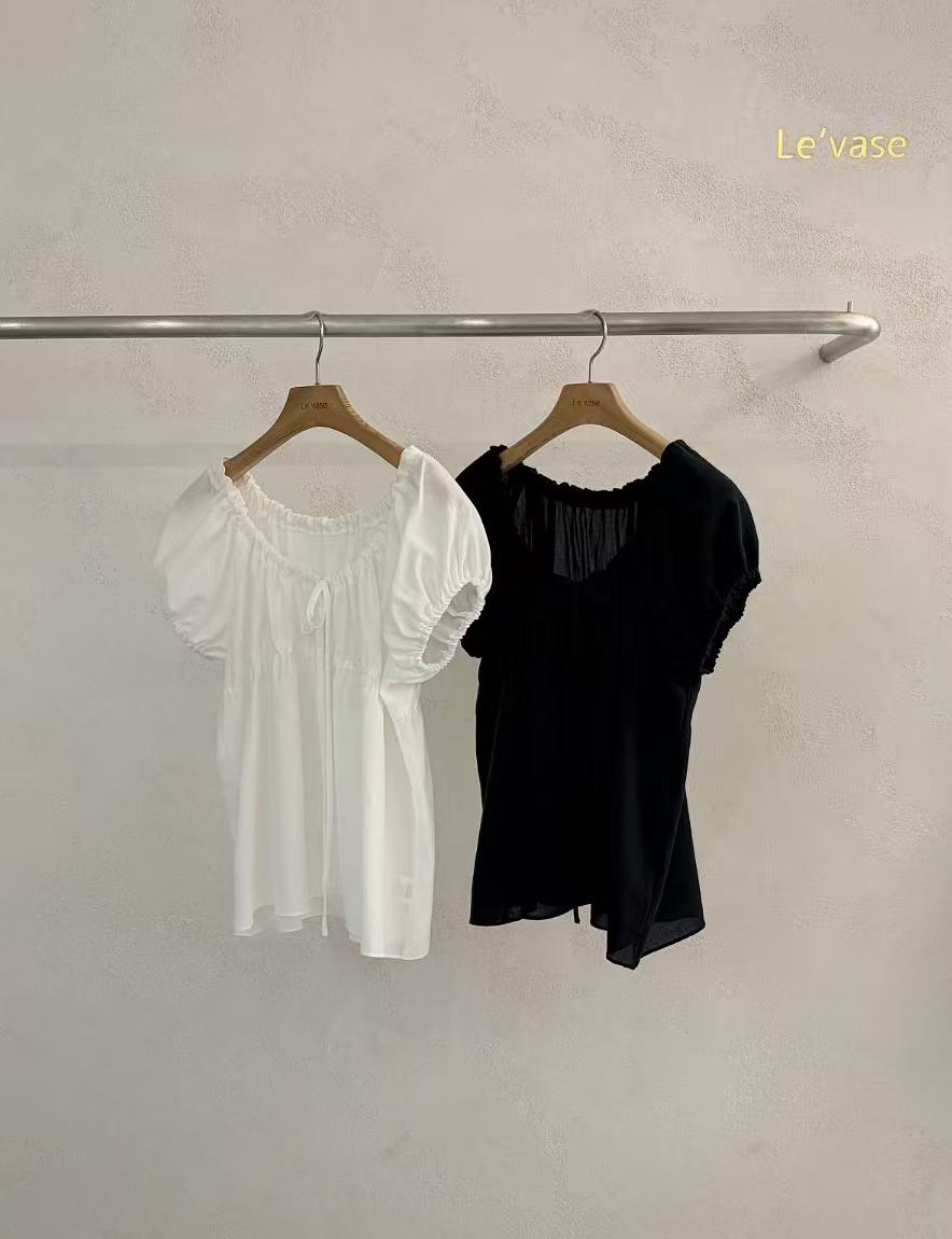 LE VASE韓國東大門代購女士新款熱賣時尚職業襯衫蕾絲衫LE VASE襯衫/蕾絲衫