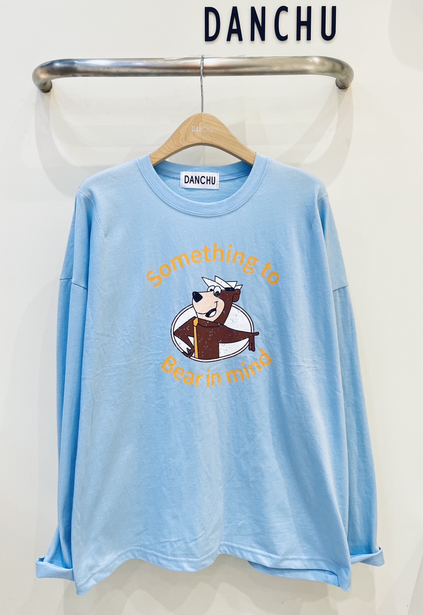 DANCHU東大門代購女裝新品人氣真品職業休閑26春夏長袖T恤DANCHU長袖T恤圖色2