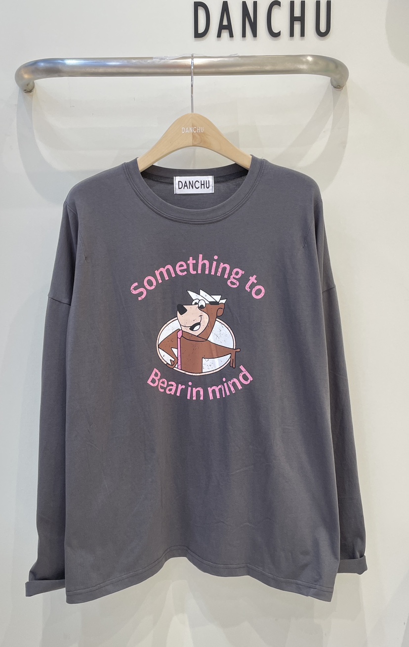 DANCHU東大門代購女裝新品人氣真品職業休閑26春夏長袖T恤DANCHU長袖T恤圖色3