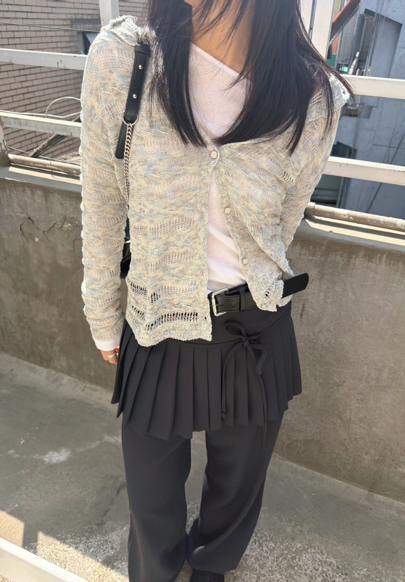 GLITTER韓國直郵實拍女士新品職業人氣26春夏時尚休閑針織衫GLITTER針織衫