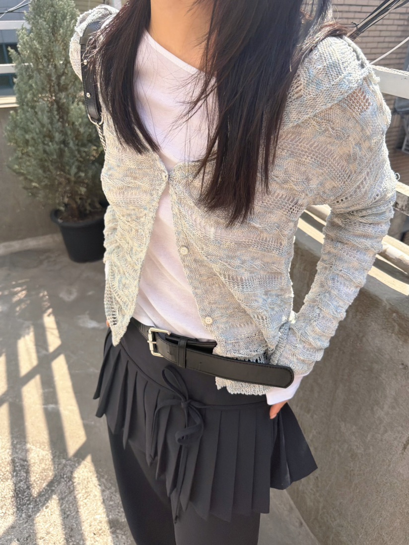 GLITTER韓國直郵實拍女士新品職業人氣26春夏時尚休閑針織衫GLITTER針織衫