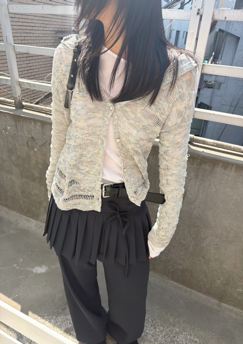 GLITTER韓國直郵實拍女士新品職業人氣26春夏時尚休閑針織衫GLITTER針織衫