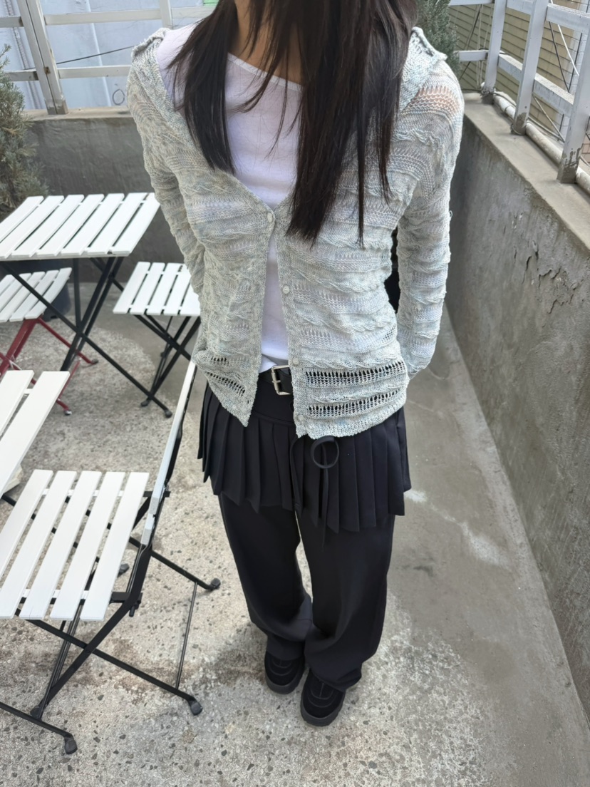 GLITTER韓國直郵實拍女士新品職業人氣26春夏時尚休閑針織衫GLITTER針織衫