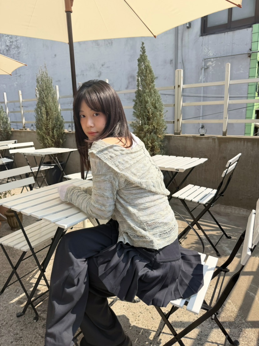 GLITTER韓國直郵實拍女士新品職業人氣26春夏時尚休閑針織衫GLITTER針織衫