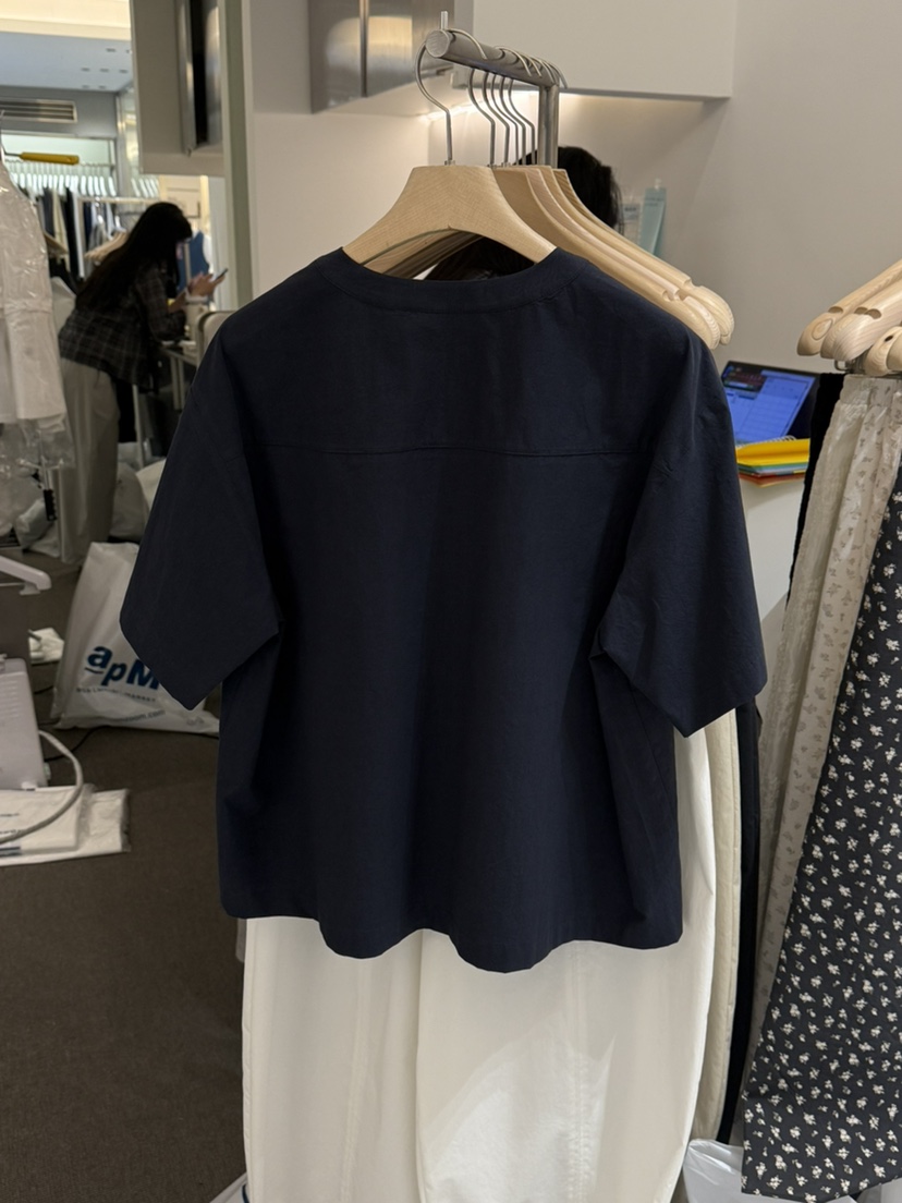 MONE-A韓國代購女裝新品人氣時尚26春夏推薦休閑襯衫蕾絲衫MONE-A襯衫/蕾絲衫