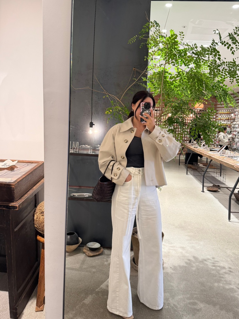 RIAH韓國代購女裝新品時尚休閑人氣職業推薦牛仔褲含腰帶RIAH牛仔褲