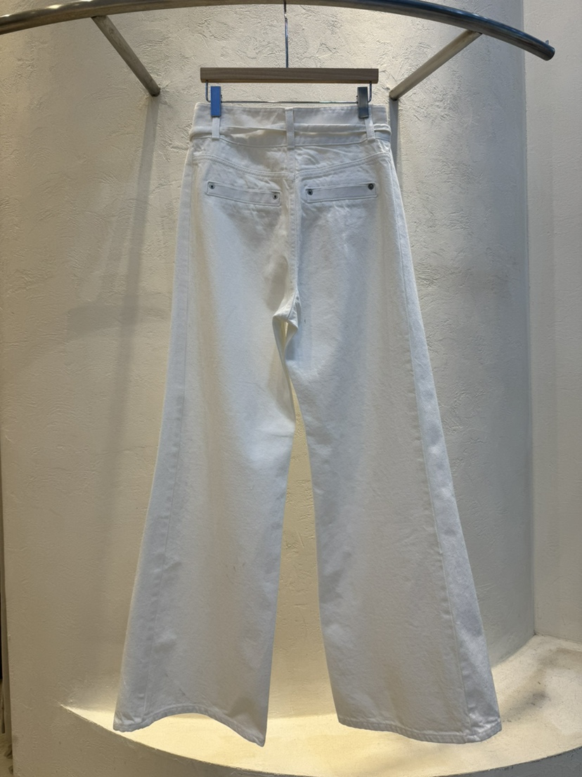 RIAH韓國代購女裝新品時尚休閑人氣職業推薦牛仔褲含腰帶RIAH牛仔褲