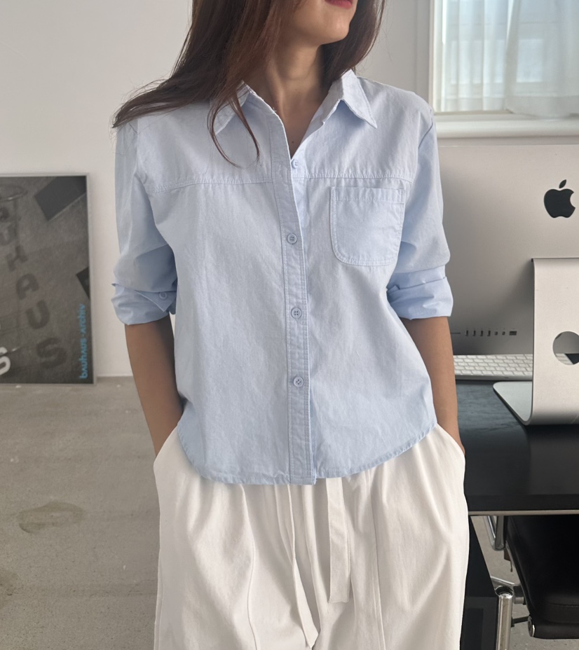 CLASSY-O韓國直郵女裝新品人氣26春夏職業休閑襯衫蕾絲衫CLASSY-O襯衫/蕾絲衫圖色1