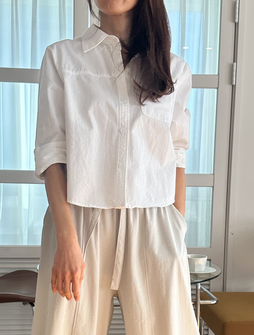 CLASSY-O韓國直郵女裝新品人氣26春夏職業休閑襯衫蕾絲衫CLASSY-O襯衫/蕾絲衫圖色2