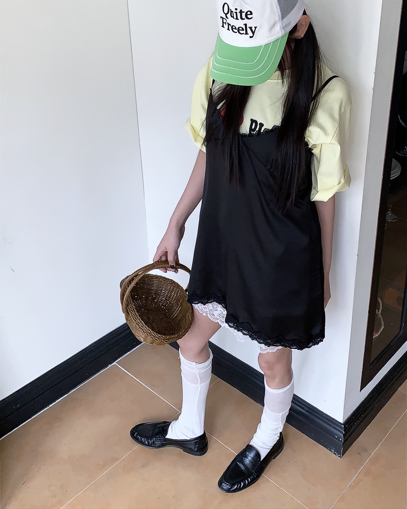 LIVE AID-P東大門代購女士新品熱賣真品26春夏時尚連衣裙LIVE AID-P連衣裙