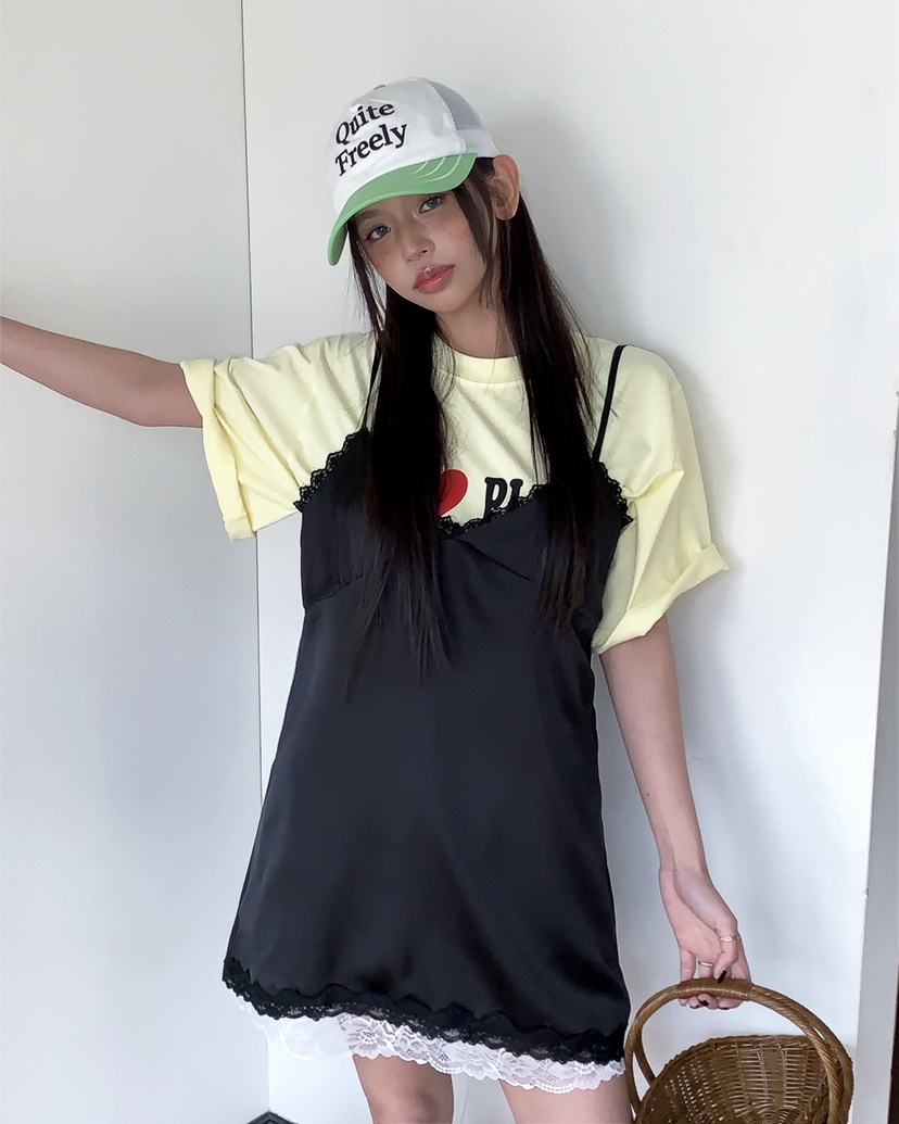 LIVE AID-P東大門代購女士新品熱賣真品26春夏時尚連衣裙LIVE AID-P連衣裙