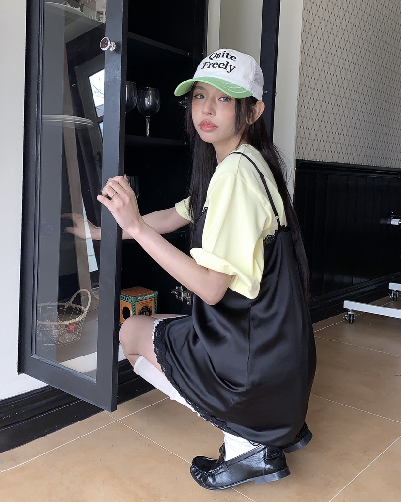 LIVE AID-P東大門代購女士新品熱賣真品26春夏時尚連衣裙LIVE AID-P連衣裙