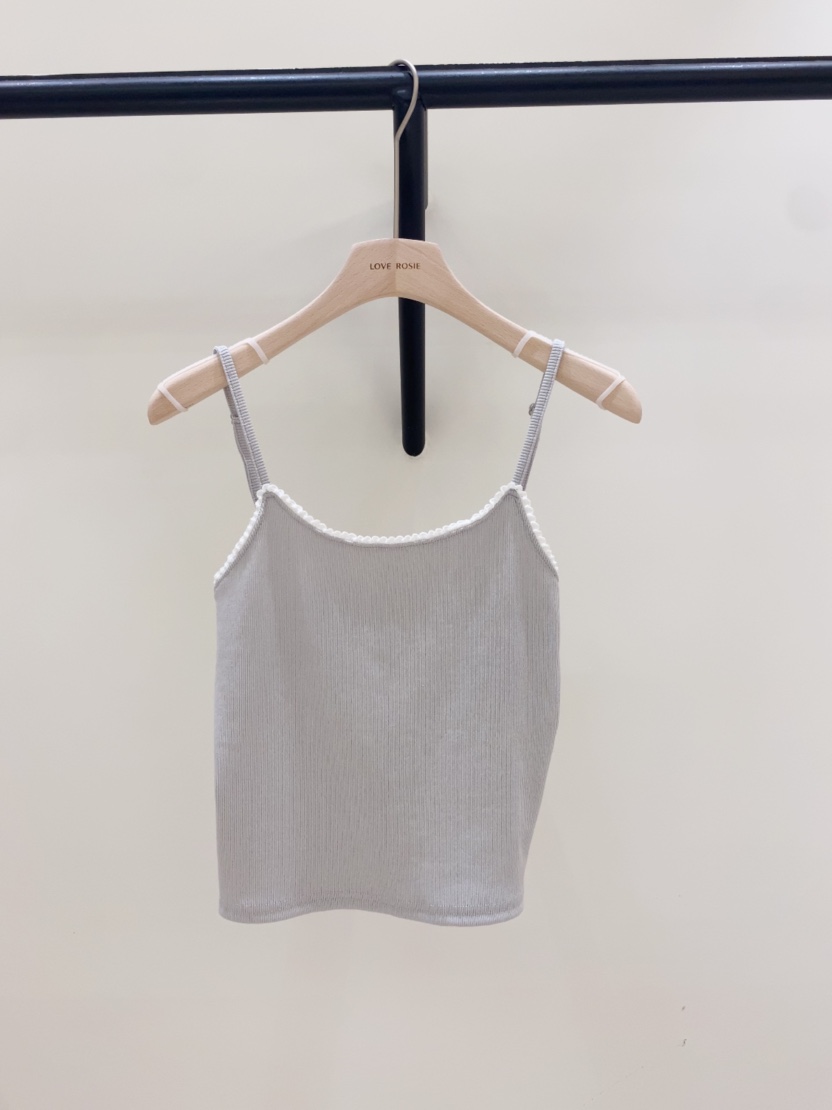 LOVE ROSIE韓國東大門代購女士新款26春夏職業推薦吊帶背心LOVE ROSIE吊帶/背心圖色3