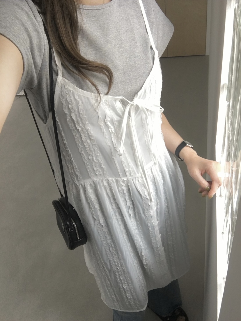 LEGACY韓國直郵實拍女士新品時尚熱賣職業連衣裙雪紡蕾絲LEGACY連衣裙