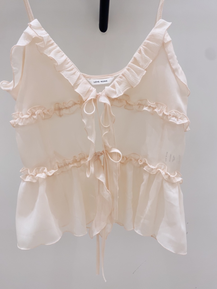 LOVE ROSIE東大門實拍女裝新款26春夏熱賣真品休閑吊帶背心LOVE ROSIE吊帶/背心