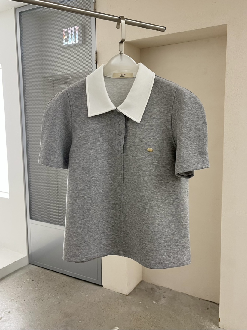 J CRANE-A韓國直郵女裝新品26春夏職業人氣推薦時尚T恤J CRANET恤圖色1