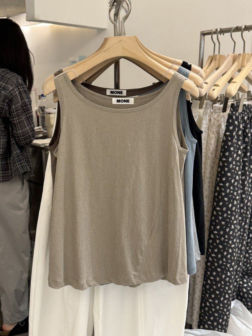 MONE-A韓國直郵女裝新款推薦職業真品人氣26春夏吊帶背心MONE-A吊帶/背心圖色2