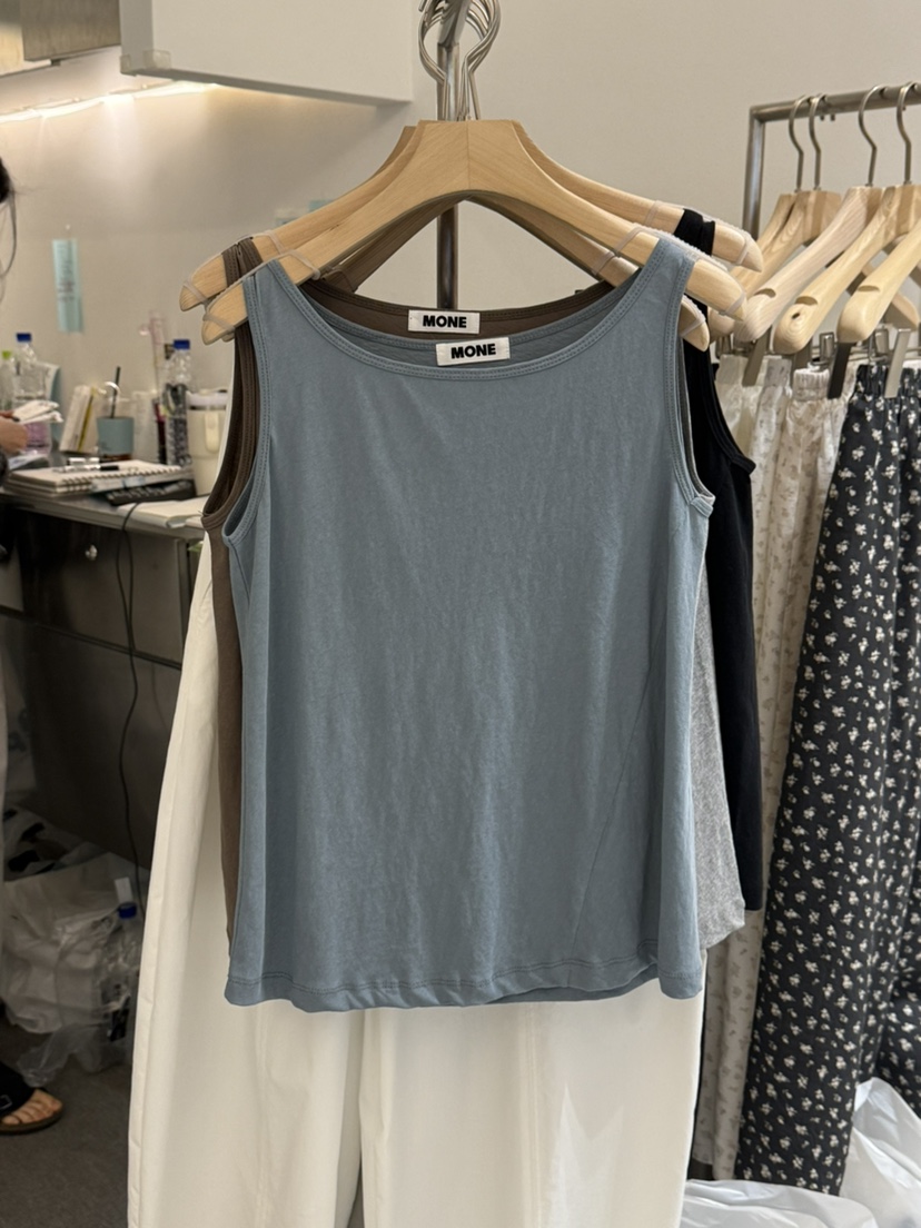 MONE-A韓國直郵女裝新款推薦職業真品人氣26春夏吊帶背心MONE-A吊帶/背心圖色3