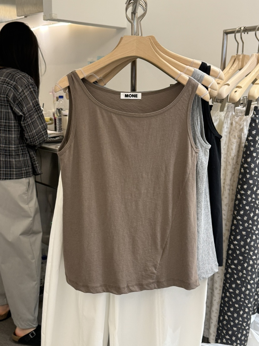 MONE-A韓國直郵女裝新款推薦職業真品人氣26春夏吊帶背心MONE-A吊帶/背心圖色4