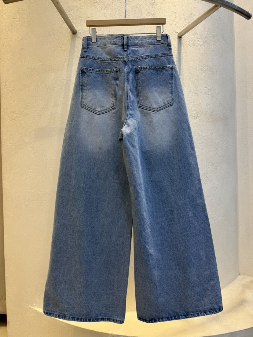 RIAH韓國東大門代購女士新款休閑人氣26春夏時尚牛仔褲腰帶RIAH牛仔褲