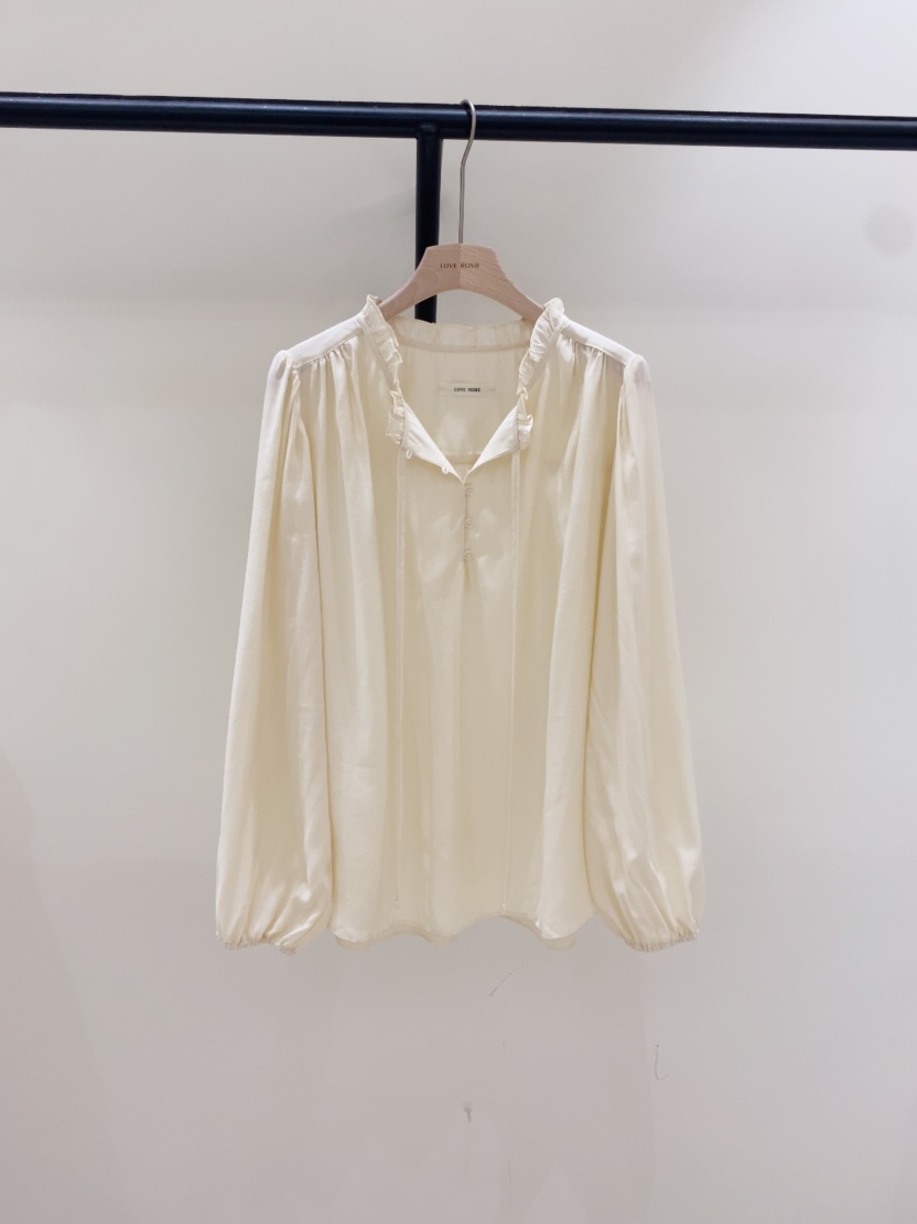 LOVE ROSIE韓國東大門直郵女士新品人氣休閑時尚襯衫蕾絲衫LOVE ROSIE襯衫/蕾絲衫圖色2