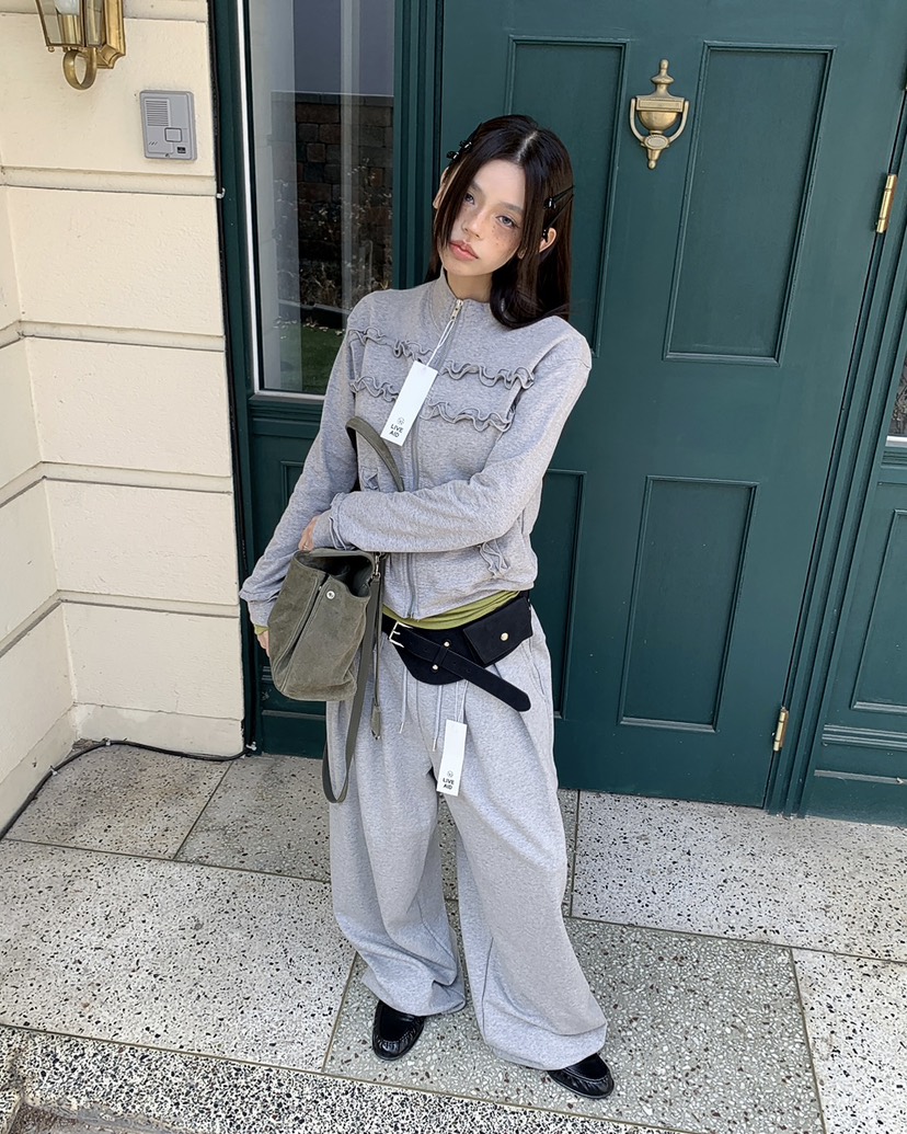 LIVE AID-P韓國東大門直郵女士新品26春夏休閑夾克拉鏈LIVE AID-P夾克