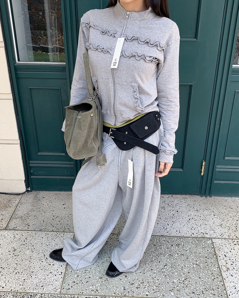 LIVE AID-P韓國東大門直郵女士新品26春夏休閑夾克拉鏈LIVE AID-P夾克