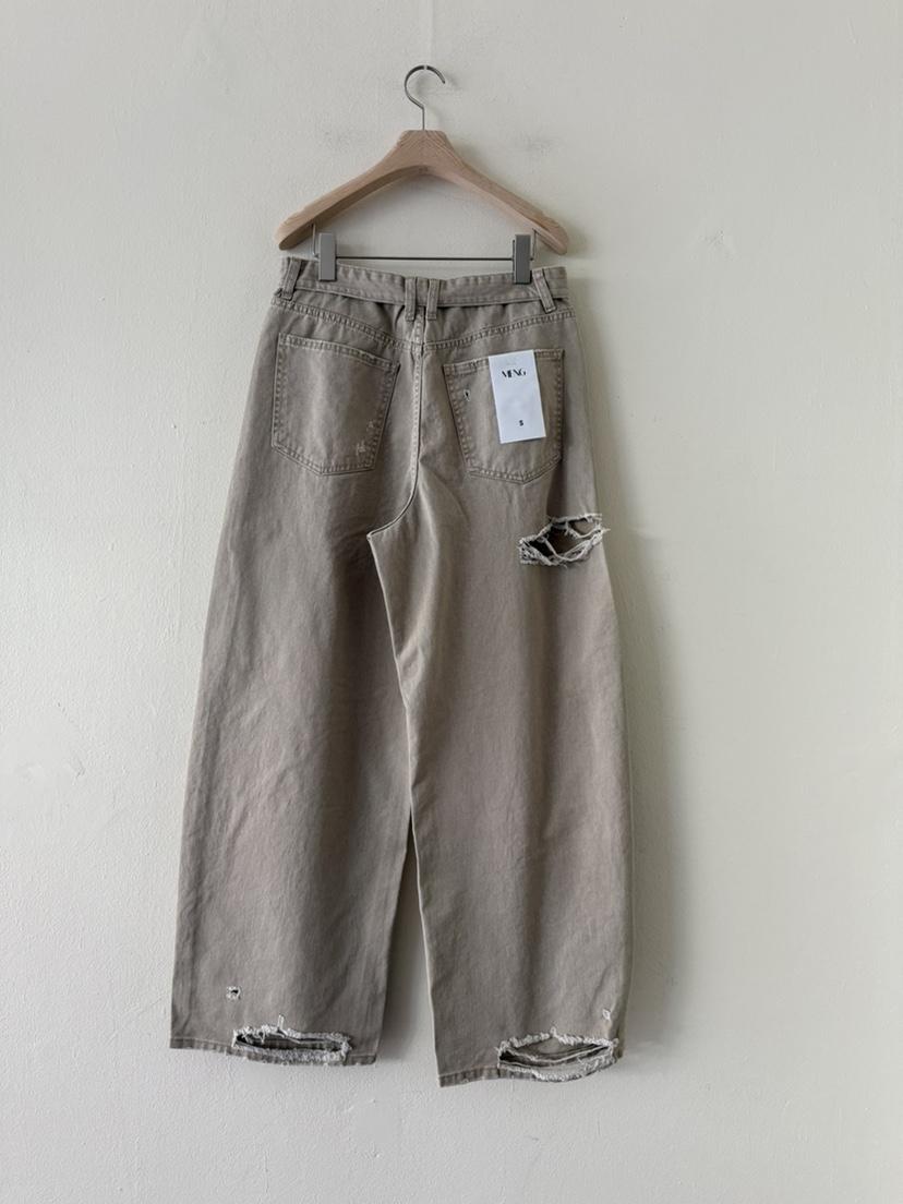 MENG韓國直郵女士新款人氣熱賣休閑26春夏職業推薦休閑褲MENG休閑褲