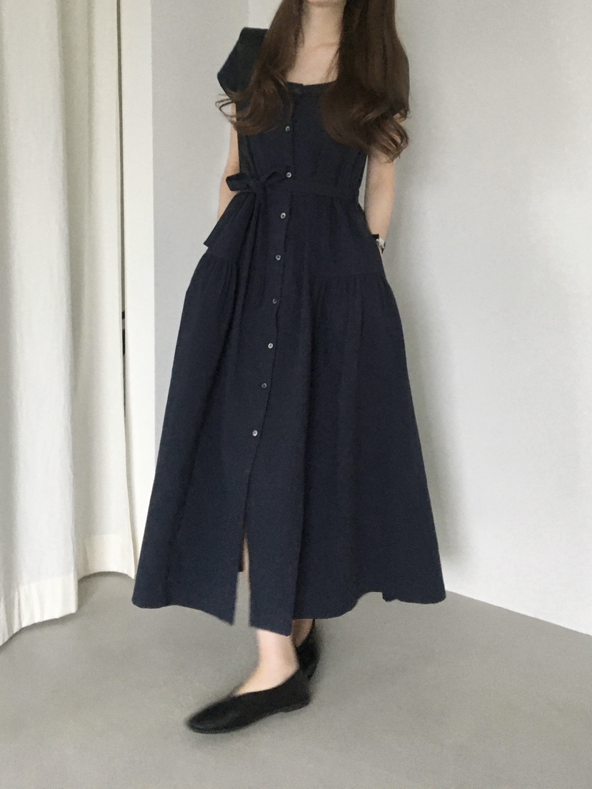 LEGACY韓國直郵女士新款熱賣人氣時尚職業休閑連衣裙含腰帶LEGACY連衣裙