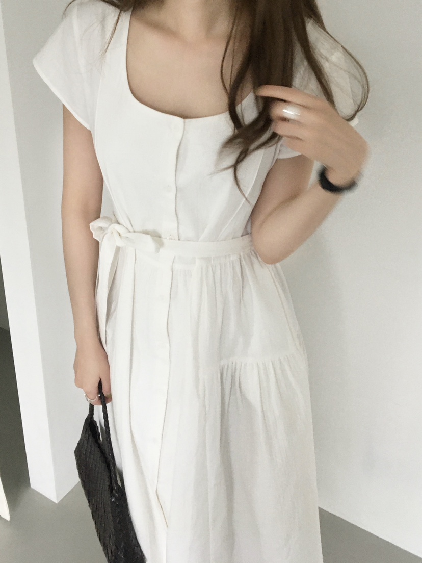 LEGACY韓國直郵女士新款熱賣人氣時尚職業休閑連衣裙含腰帶LEGACY連衣裙