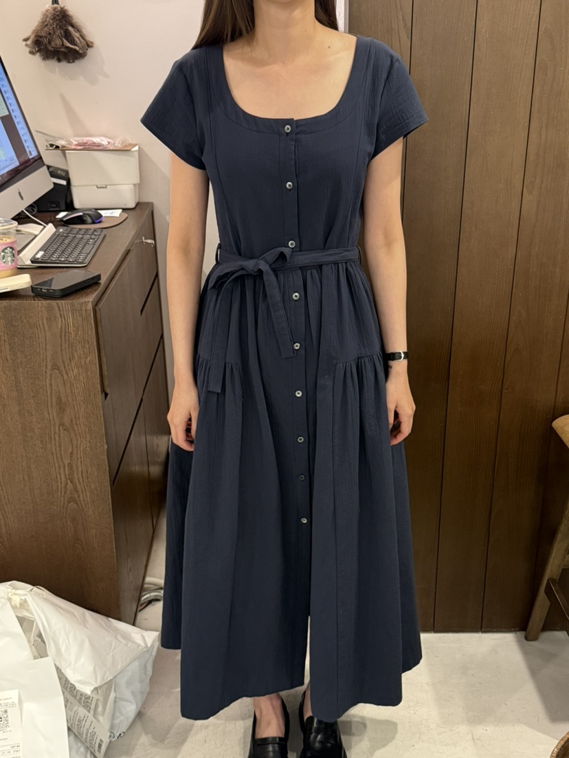 LEGACY韓國直郵女士新款熱賣人氣時尚職業休閑連衣裙含腰帶LEGACY連衣裙圖色1