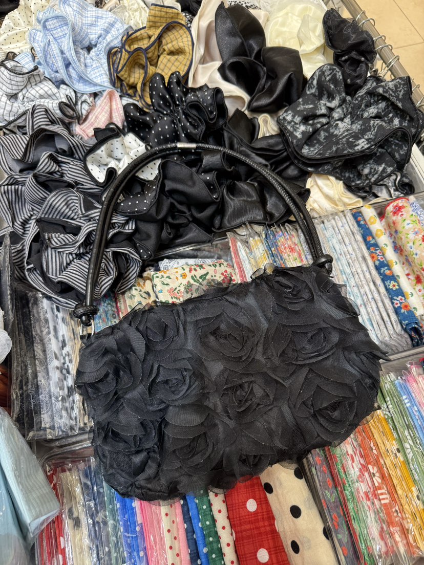 NICEALICE韓國直郵女裝新款休閑職業推薦26春夏單肩斜跨包花朵NICEALICE單肩/斜跨包圖色1