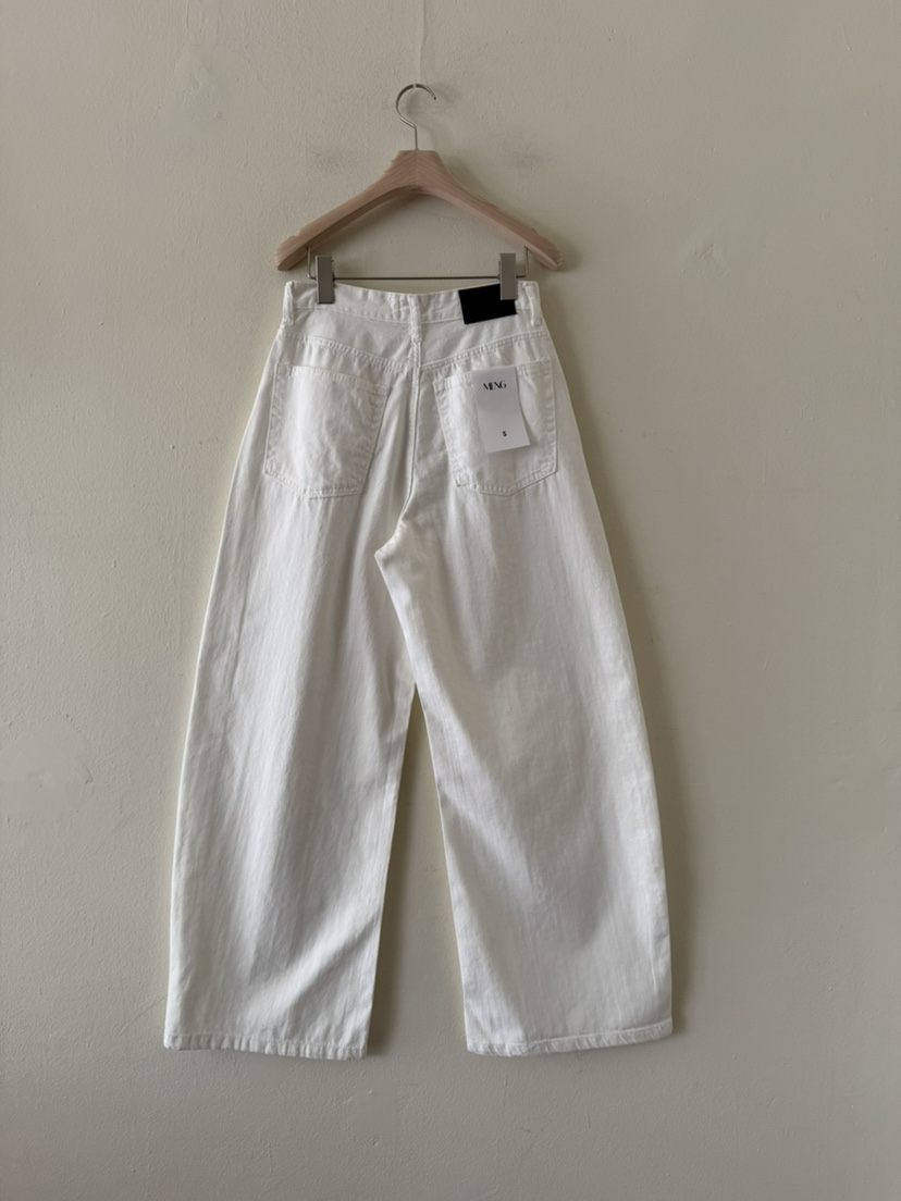 MENG韓國代購女裝新品休閑時尚推薦26春夏真品職業牛仔褲MENG牛仔褲