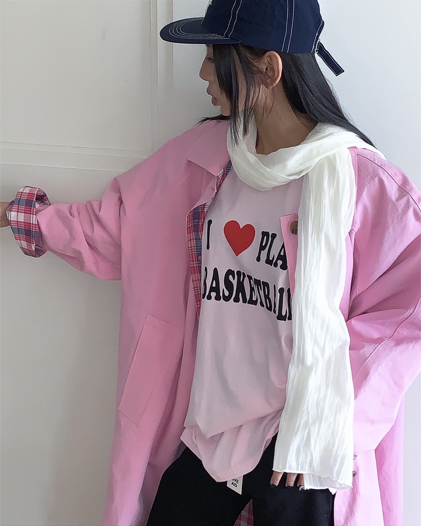 LIVE AID-P韓國直郵實拍女裝新品人氣26春夏時尚推薦T恤LIVE AID-PT恤