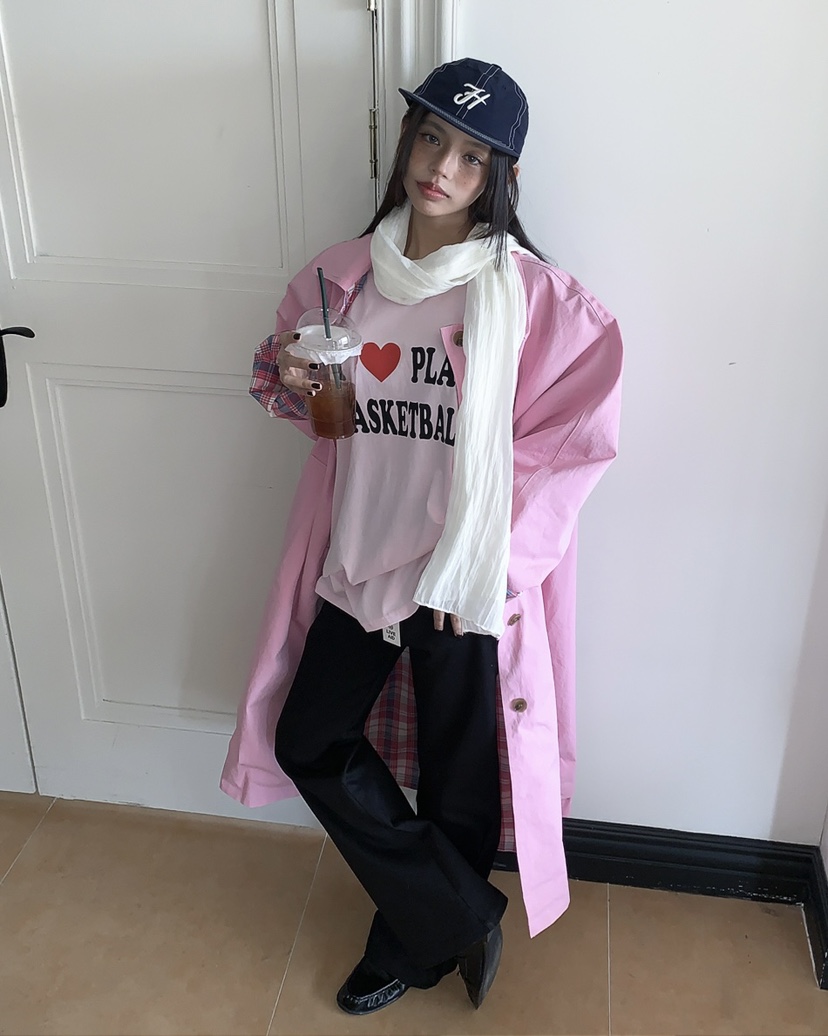 LIVE AID-P韓國直郵實拍女裝新品人氣26春夏時尚推薦T恤LIVE AID-PT恤