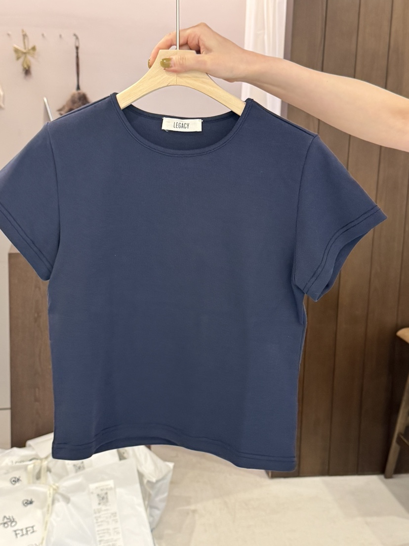 LEGACY韓國直郵女裝新品時尚職業26春夏熱賣休閑人氣推薦T恤LEGACYT恤圖色3