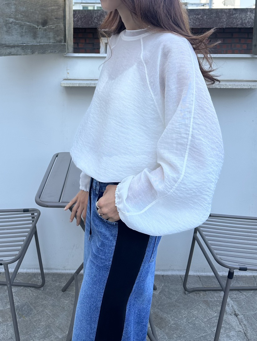 CLASSY-O東大門代購女士新品26春夏人氣休閑襯衫蕾絲衫透明CLASSY-O襯衫/蕾絲衫