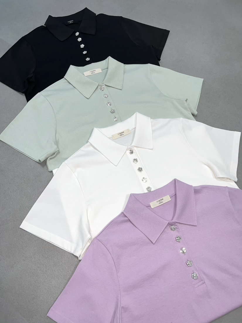 J CRANE-A韓國代購女裝新品休閑人氣推薦熱賣時尚26春夏T恤J CRANET恤