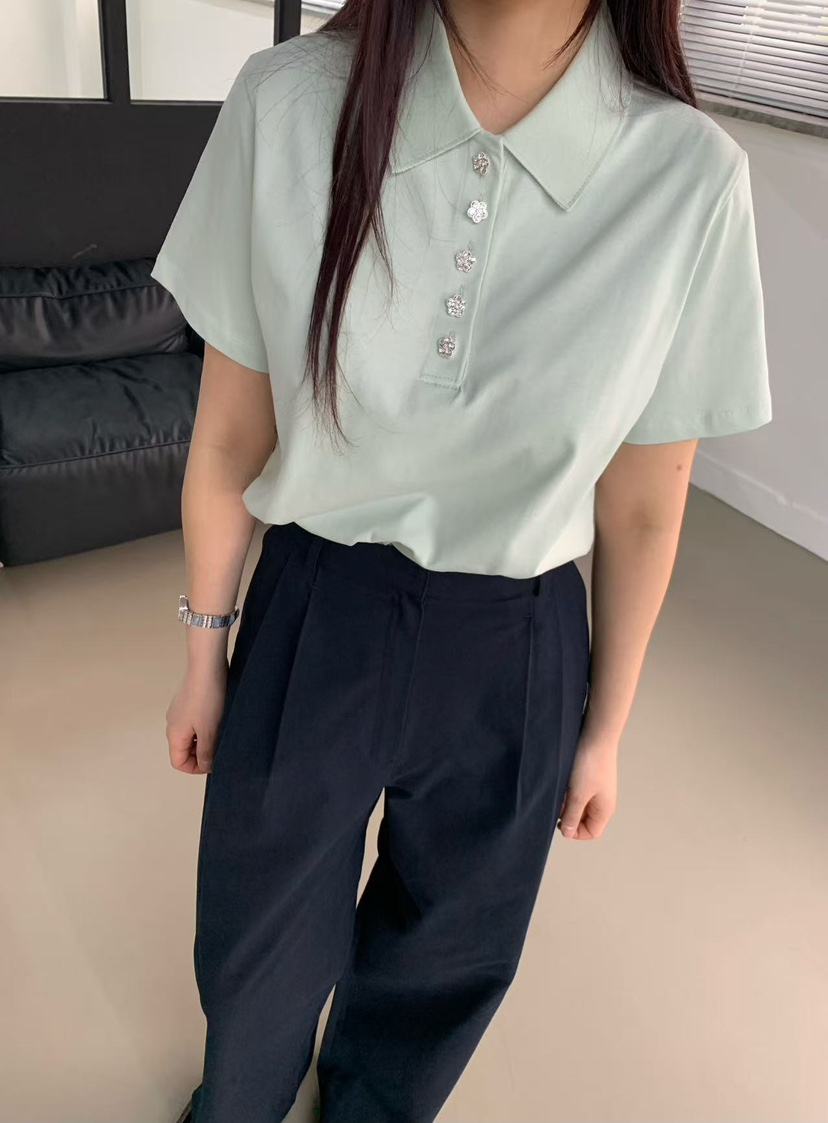 J CRANE-A韓國代購女裝新品休閑人氣推薦熱賣時尚26春夏T恤J CRANET恤