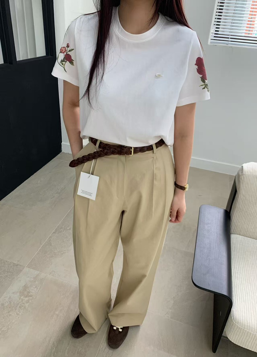 J CRANE-A東大門實拍女裝新品真品推薦職業人氣26春夏T恤J CRANET恤圖色2