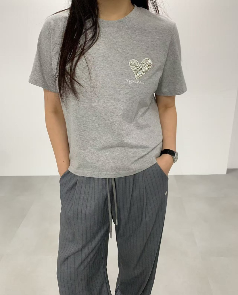 J CRANE-A韓國代購女裝新款26春夏職業熱賣時尚人氣T恤J CRANET恤