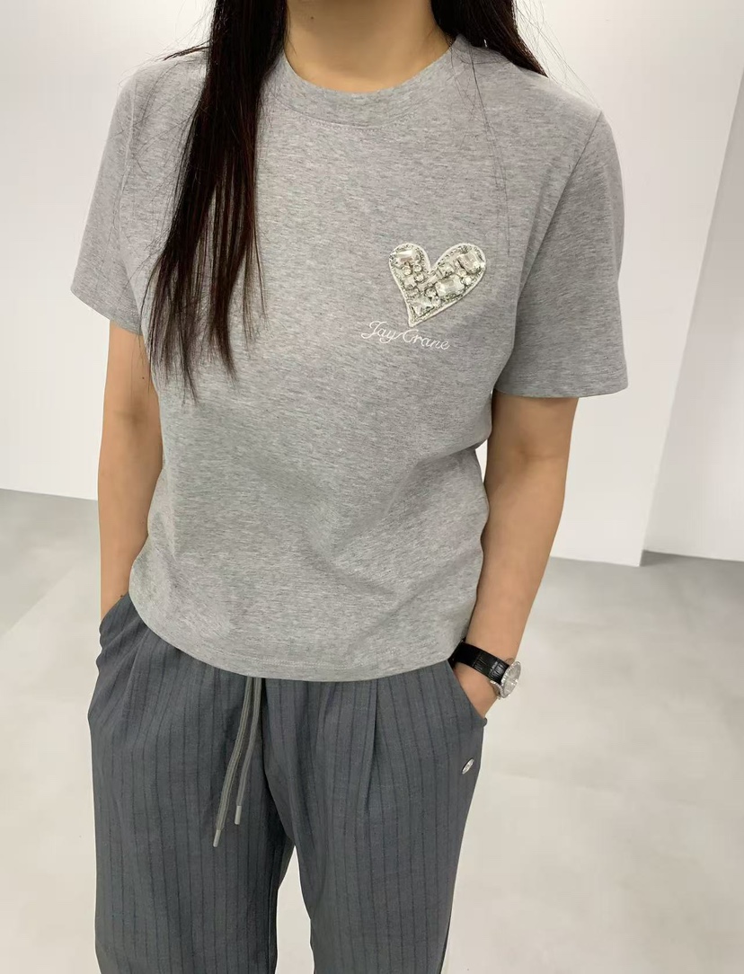 J CRANE-A韓國代購女裝新款26春夏職業熱賣時尚人氣T恤J CRANET恤